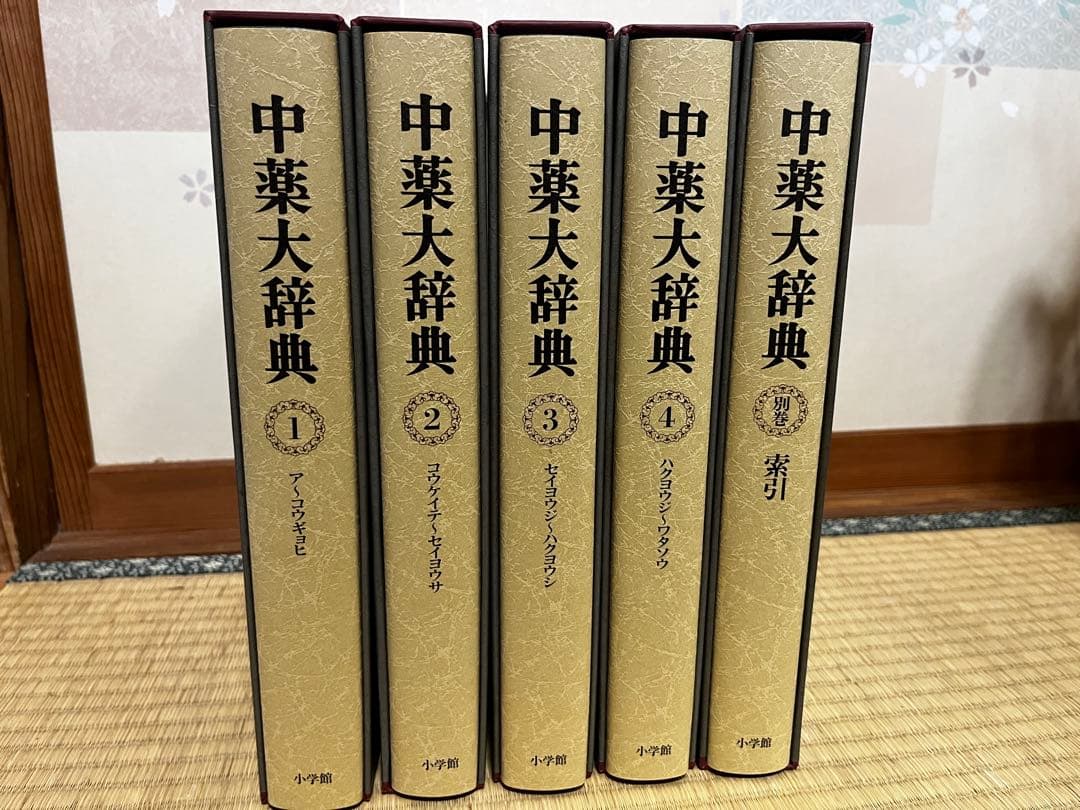 中薬大辞典 全5巻
