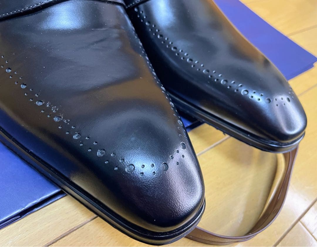 最終値下新品マドラスモデロ牛革ビジネスシューズローファー3E皮革レザー靴26.5