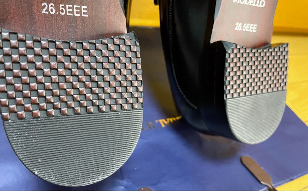 最終値下新品マドラスモデロ牛革ビジネスシューズローファー3E皮革レザー靴26.5