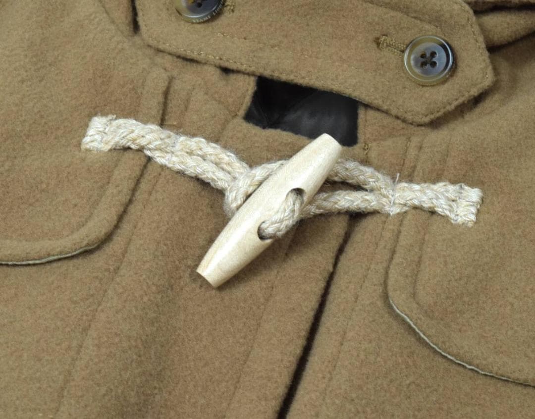 未使用3.9万 BEAMS LIGHTS モッサ ロング ダッフルコート M