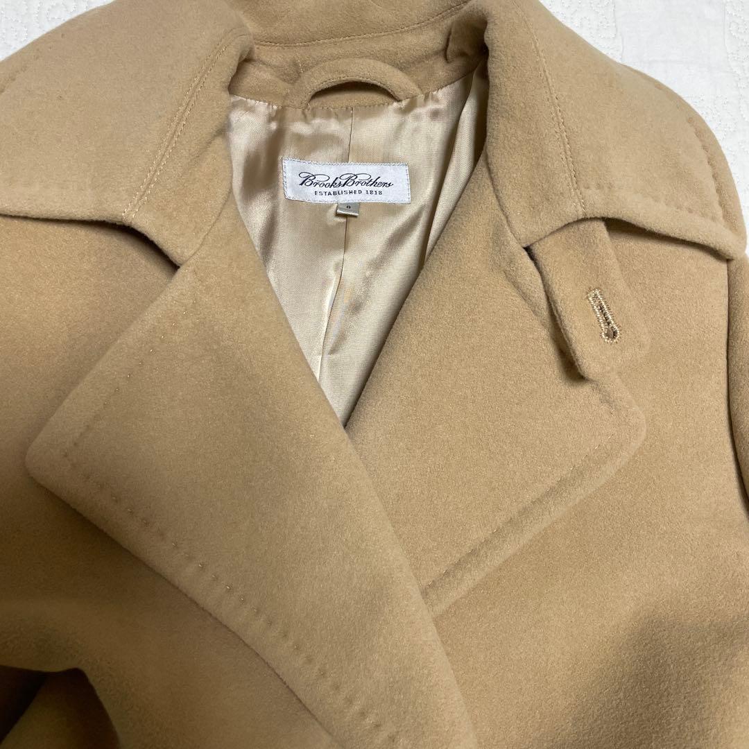 ブルックス　ブラザーズ　ベージュ ロングコート ベルト付き