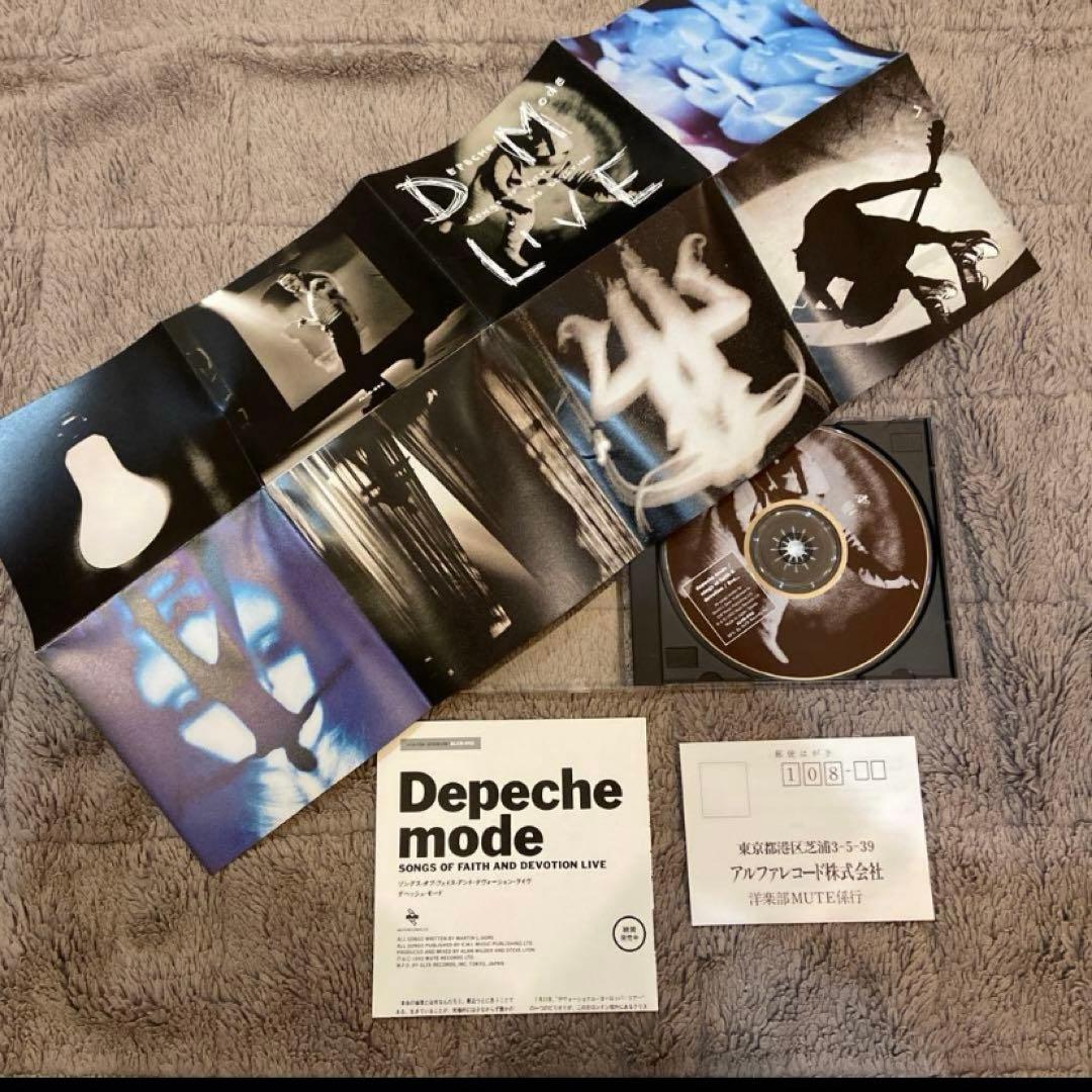 デペッシュモード／ソングス・オブ・フェイス・アンド・デヴォーション☆通常＋ライブ