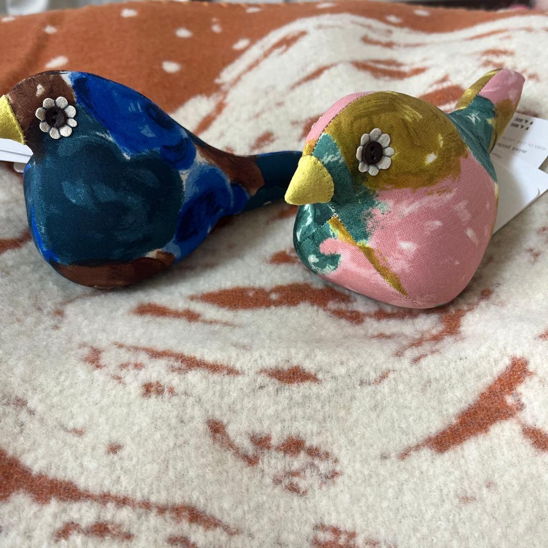 最終　ミナペルホネン　コトリ 2色セット新品