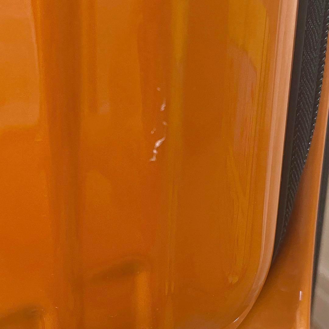 【訳あり】スーツケース★機内持込可★34L★オレンジ★3.1kg★2〜3泊