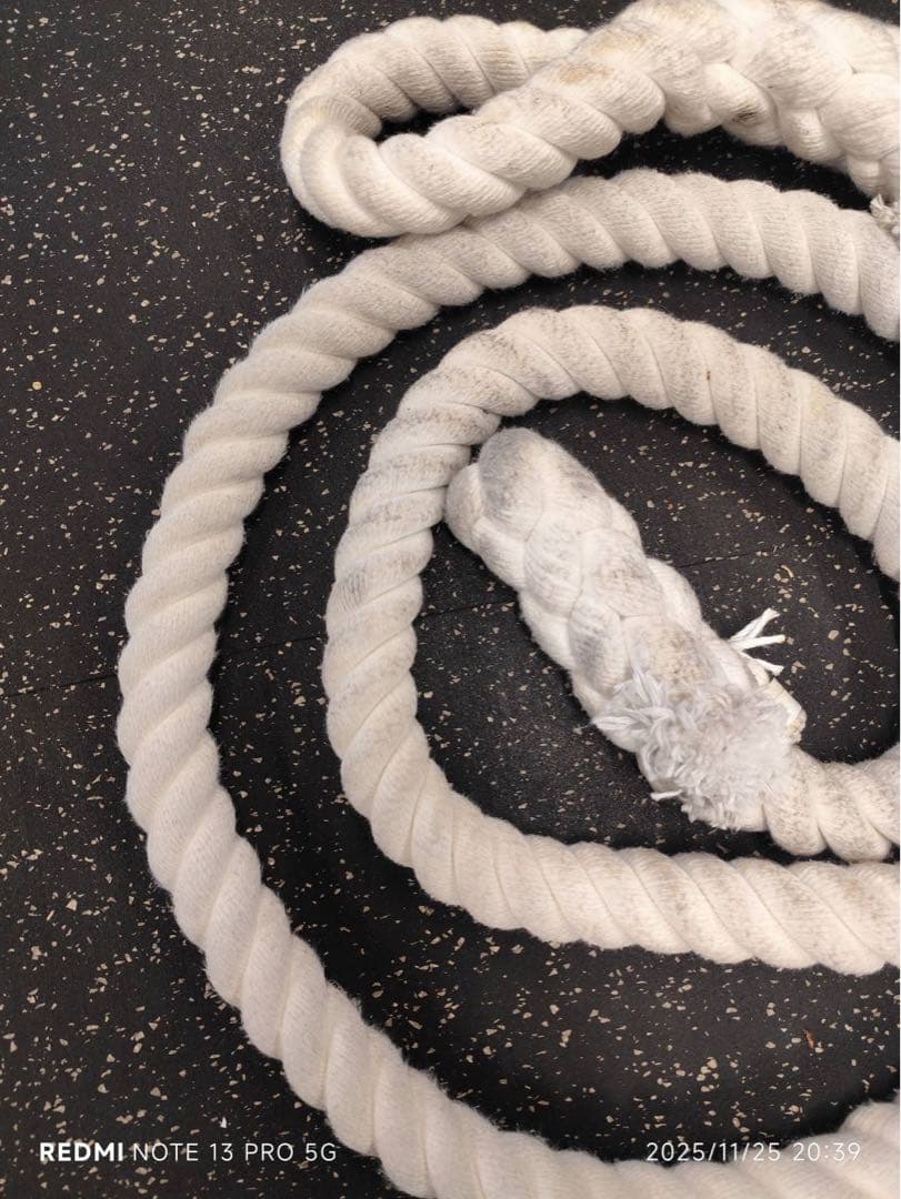 【気まぐれセール】ターザンロープ 登り綱 ロープ登り40mm 3.57m