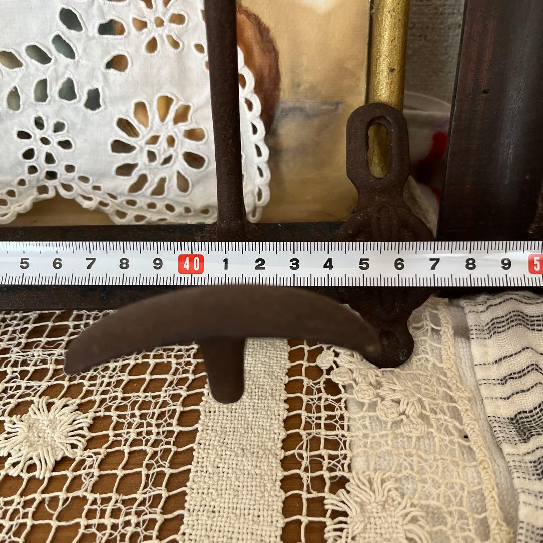 フランスアンティーク3連フック