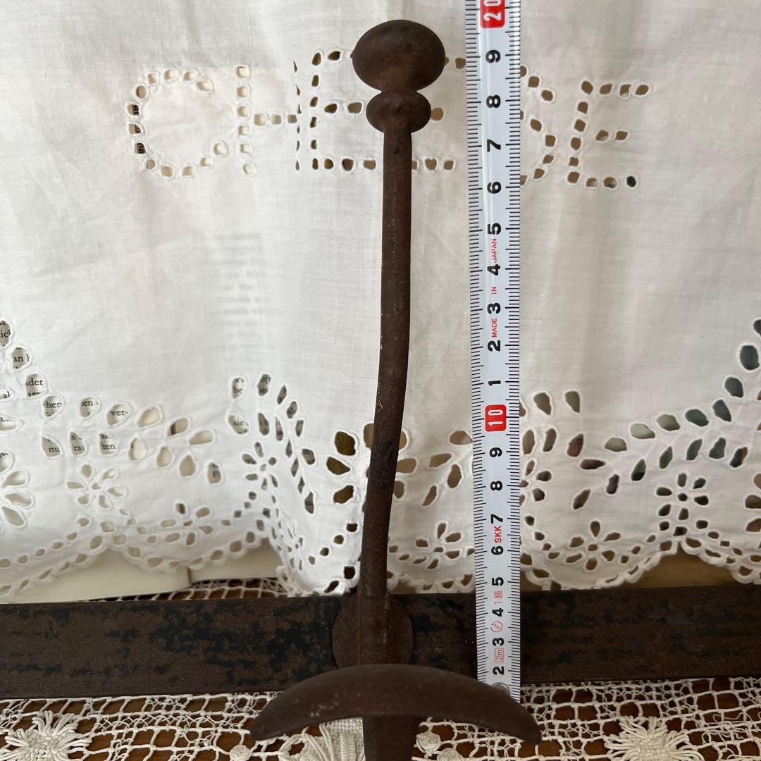 フランスアンティーク3連フック