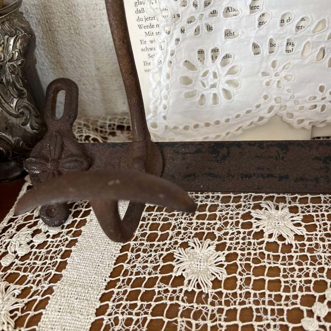 フランスアンティーク3連フック