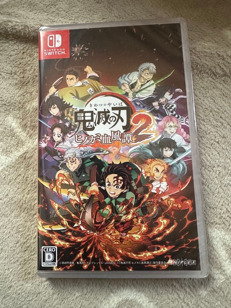 新品 鬼滅の刃 ヒノカミ血風譚2 Switch ソフト
