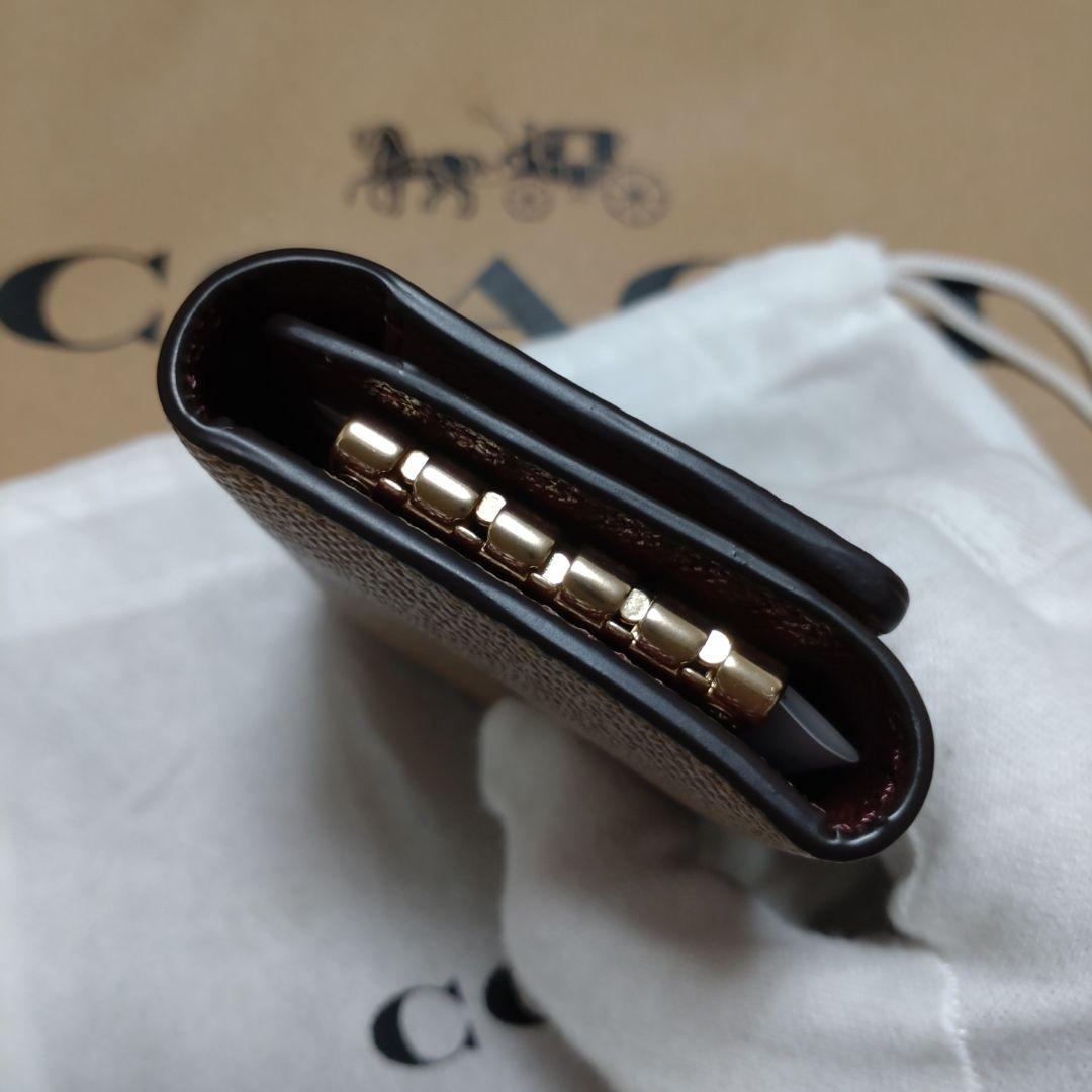 ✿最終値下げ✿【新品】COACH キーケース ベージュ