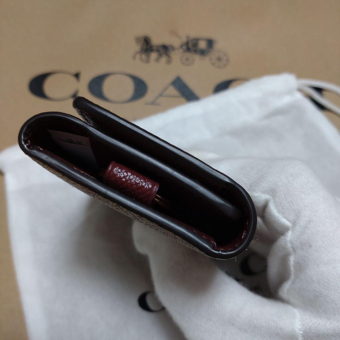 ✿最終値下げ✿【新品】COACH キーケース ベージュ