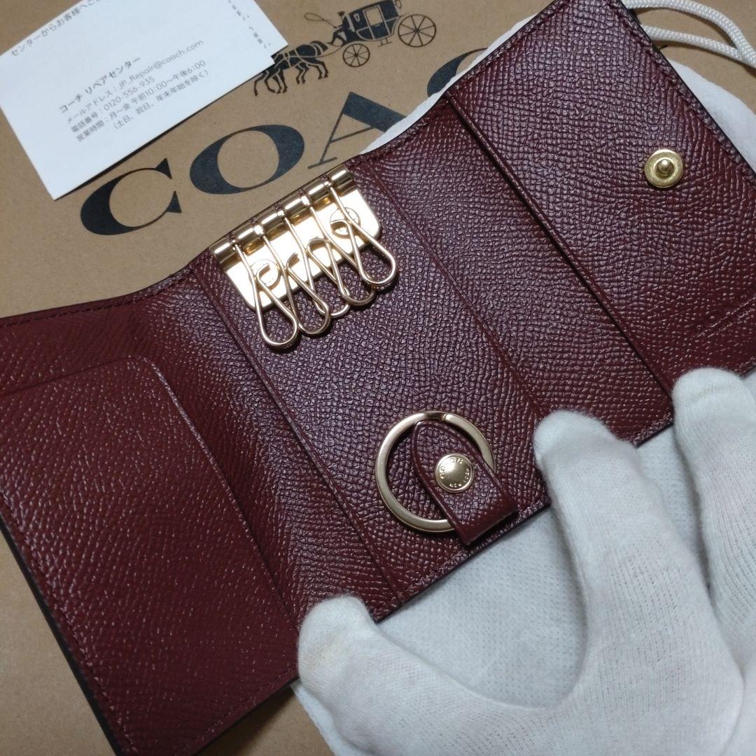 ✿最終値下げ✿【新品】COACH キーケース ベージュ
