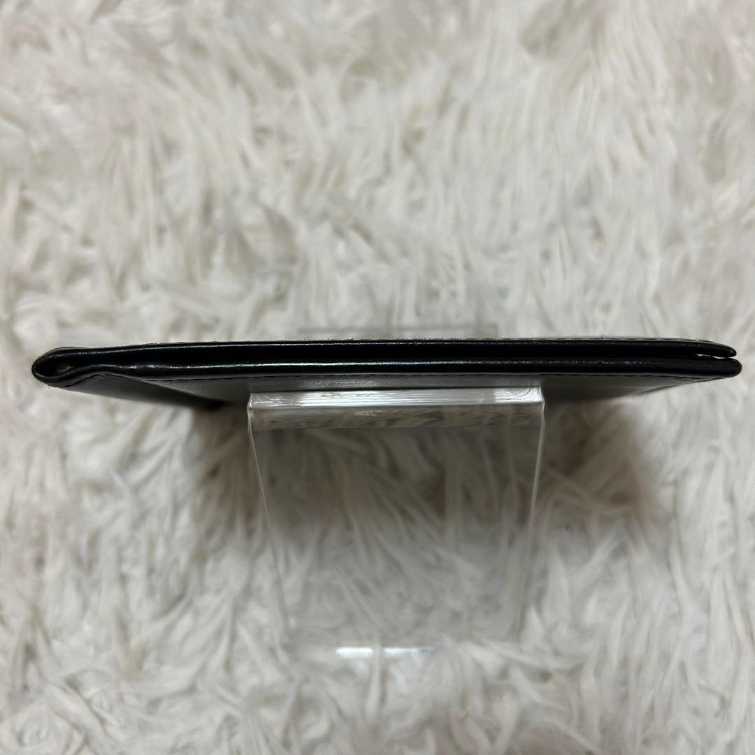 エッティンガー　マネークリップ　レザー　折り財布　ブラック