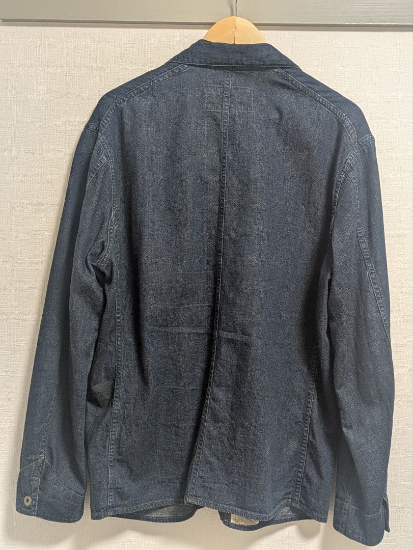【美品】RRL/セルビッジ デニム エンジニア ジャケット/L/23SS