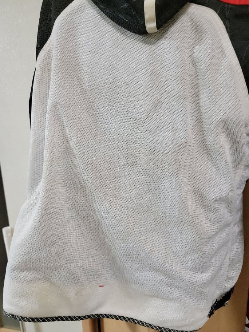 クシタニ　K-2402 フルメッシュパーカージャケット XL ブラック/ホワイト