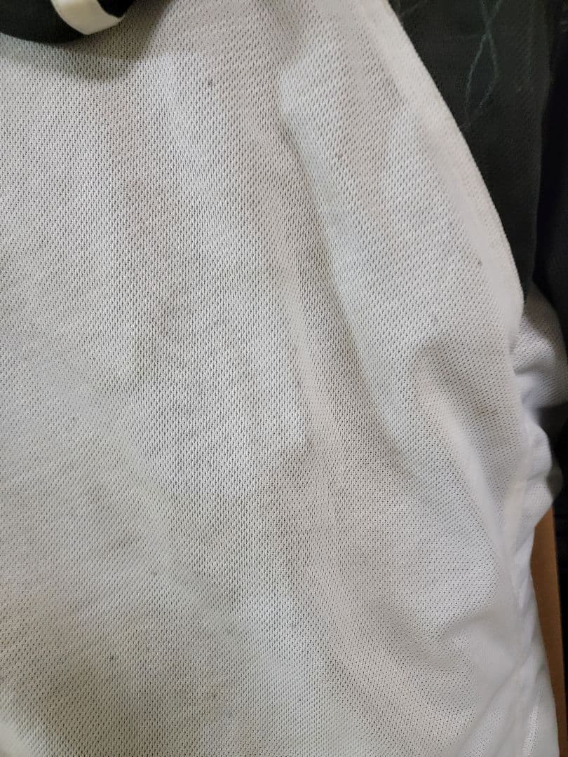 クシタニ　K-2402 フルメッシュパーカージャケット XL ブラック/ホワイト