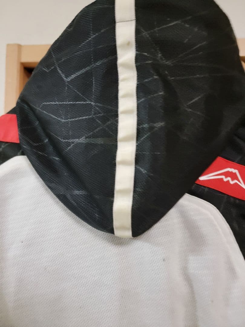 クシタニ　K-2402 フルメッシュパーカージャケット XL ブラック/ホワイト