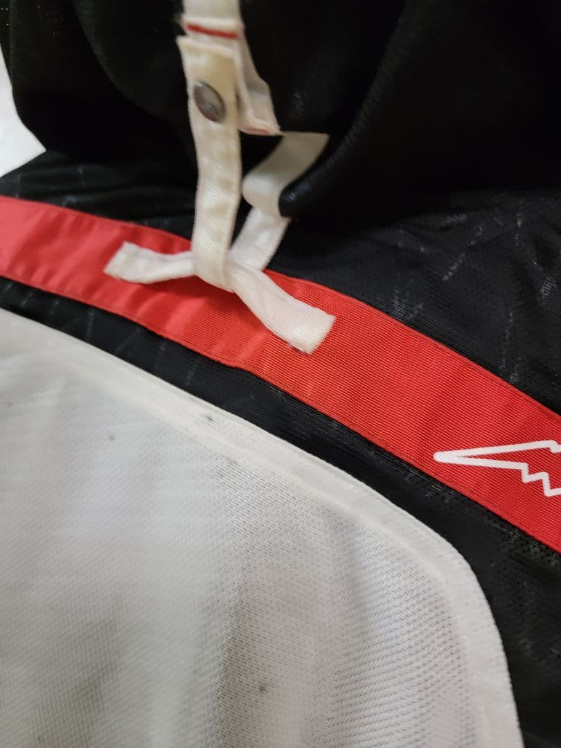 クシタニ　K-2402 フルメッシュパーカージャケット XL ブラック/ホワイト