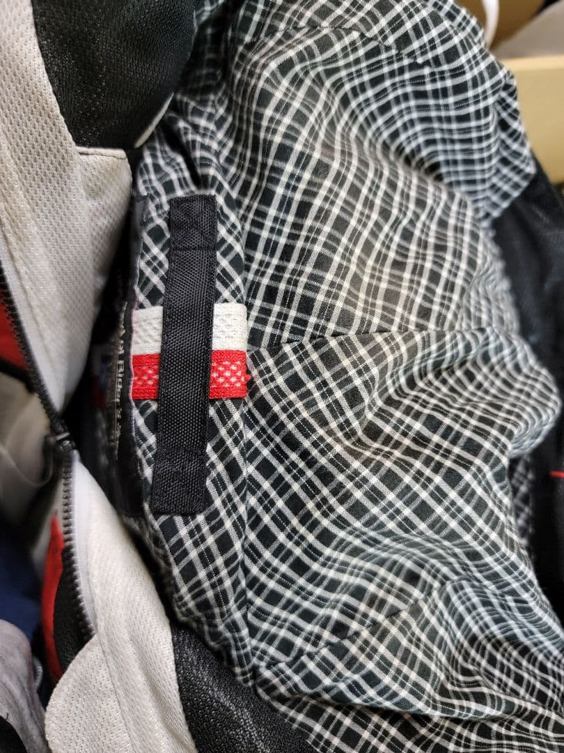 クシタニ　K-2402 フルメッシュパーカージャケット XL ブラック/ホワイト