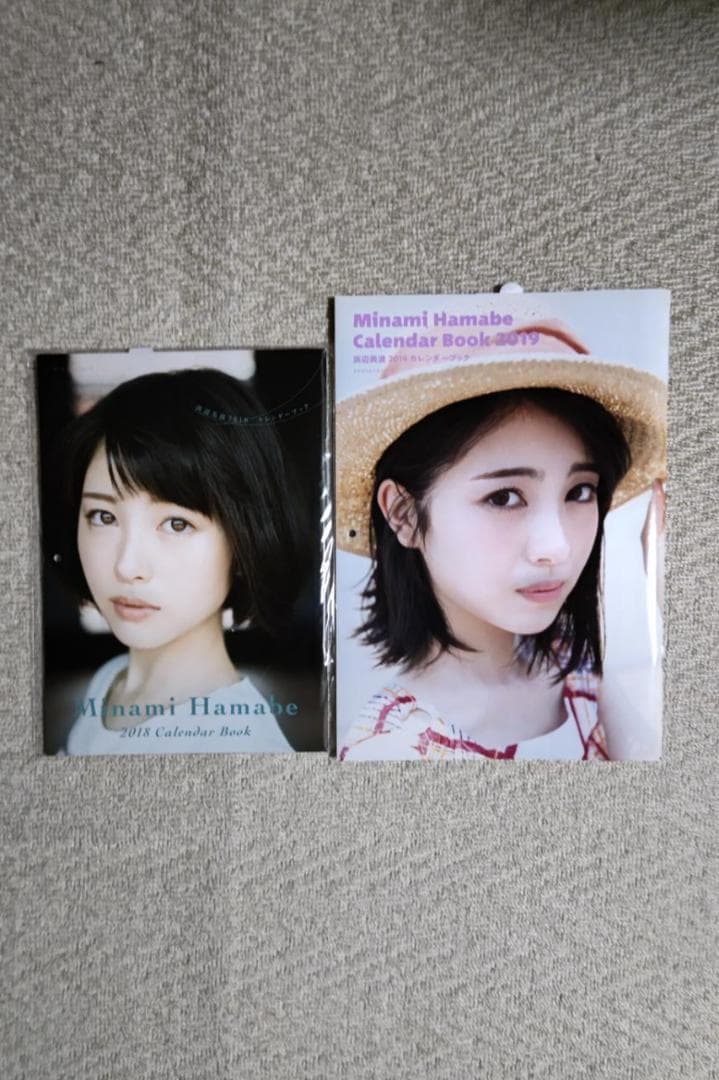 浜辺美波／２０１８年カレンダーブック、２０１９年カレンダーブック２冊セット販売