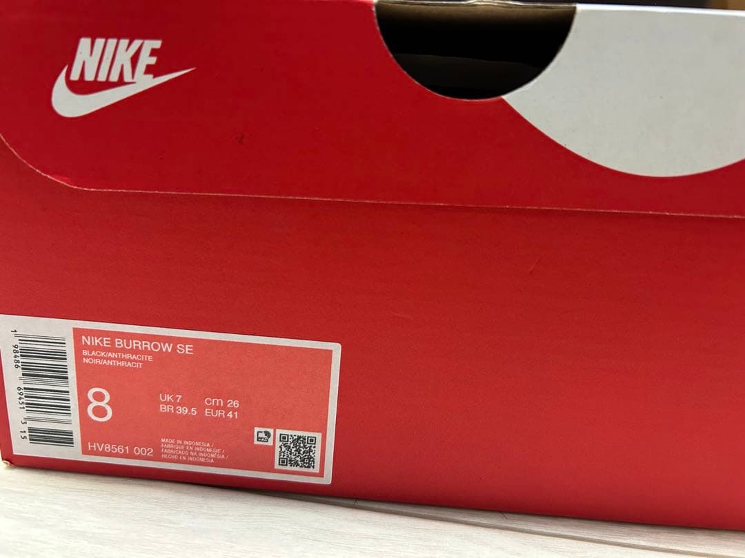 新品NIKE BURROW SE 冬用サンダル ２６cm