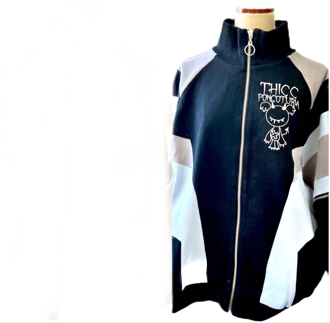 破壊骨りあ×PSYNYXX コラボ ジャージ ブラック上下セット