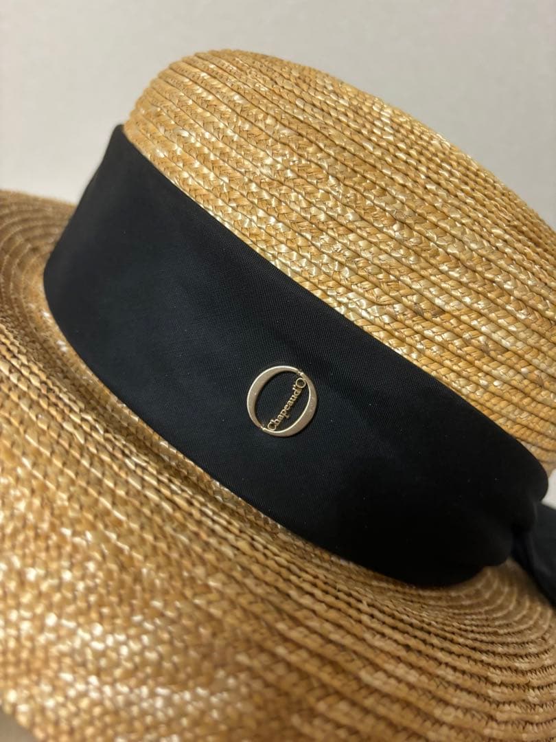 【新品未使用】 Chapeau d' O 麦わら帽子 シャポードオー
