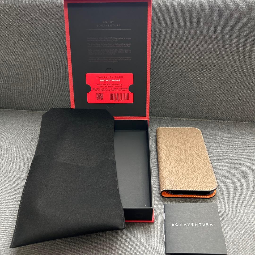 iPhone16ケース　BONAVENTURA 本革 レザー　ボナベンチュラ