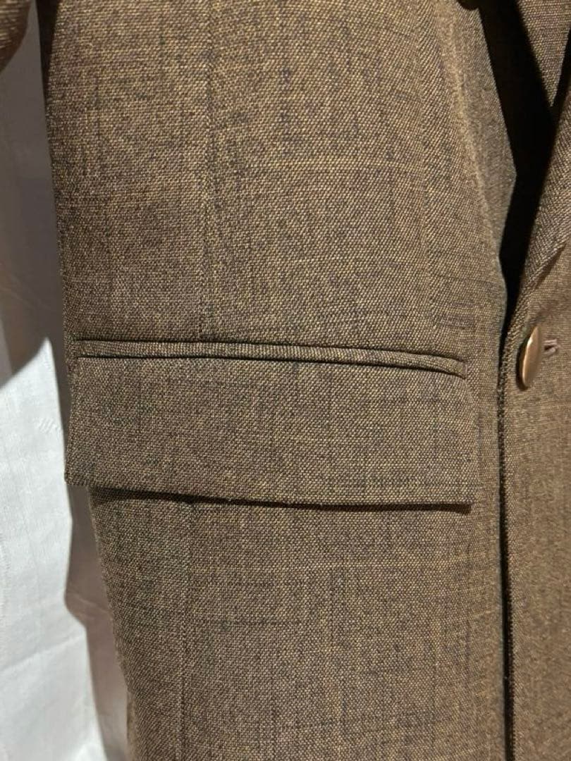 NOBLE ウールフラノピークドラペルジャケット／ノーブル