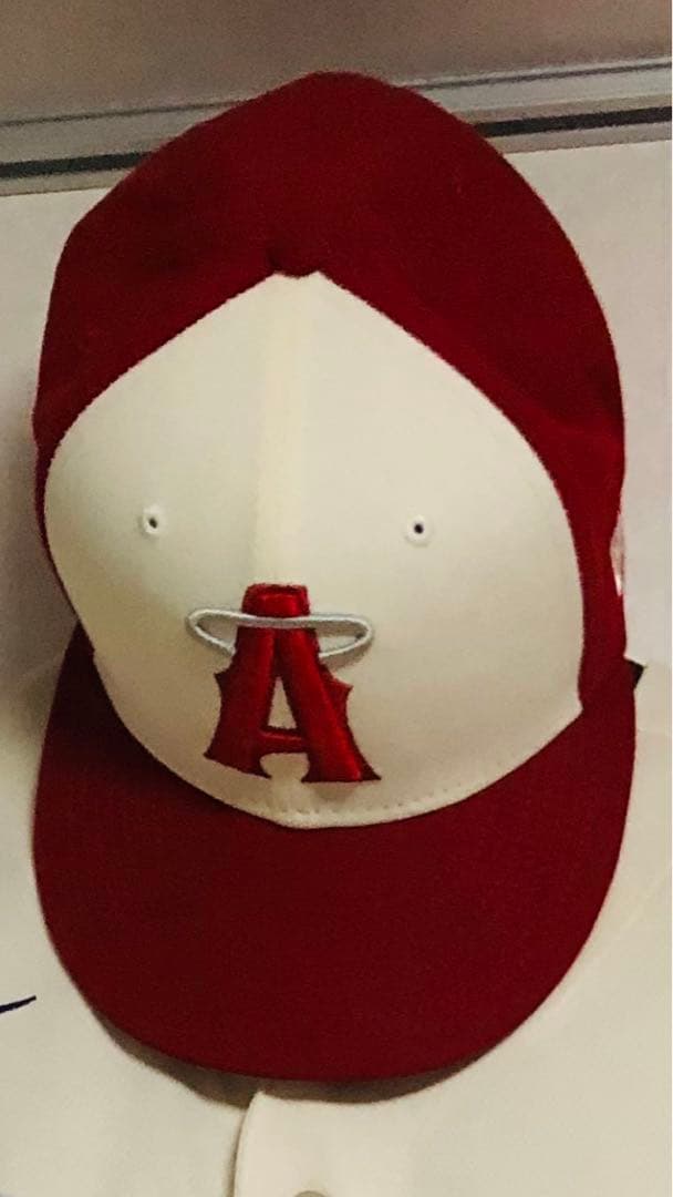 ロサンゼルス・エンゼルス ユニフォーム キャップ付き