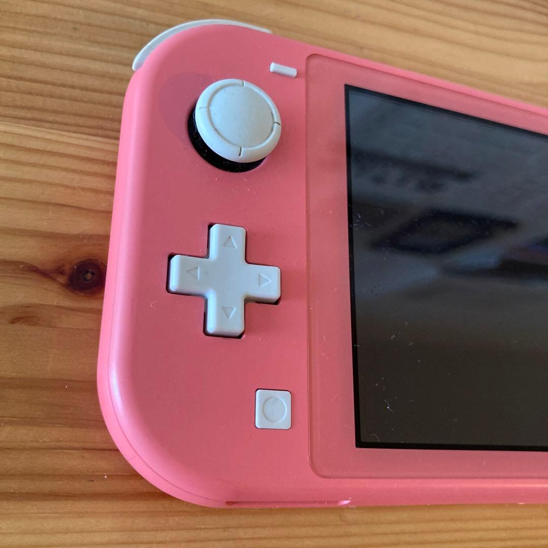 任天堂スイッチライト コーラル　難あり