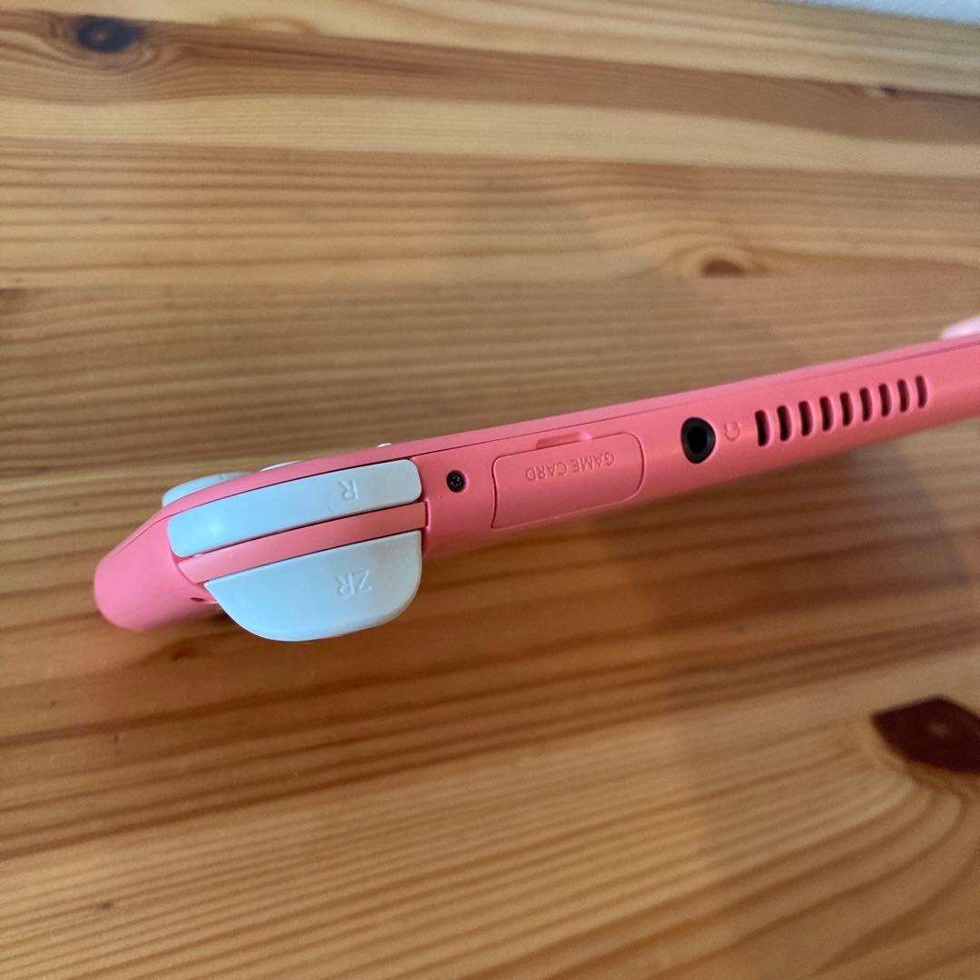 任天堂スイッチライト コーラル　難あり