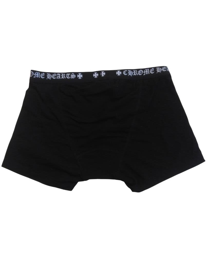 新品同様・未使用品 CHROME HEARTS ブラックショートボクサーパンツ