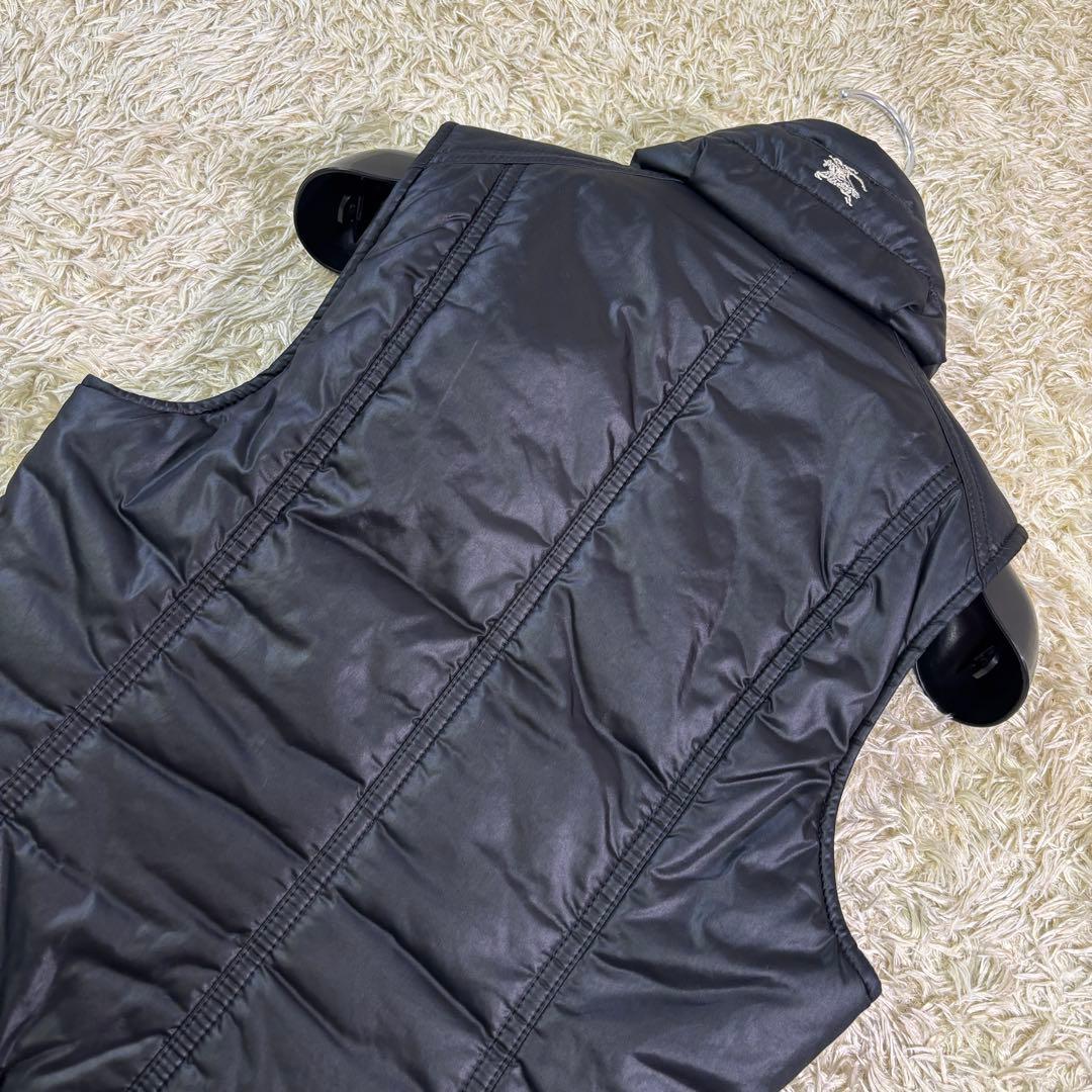 バーバリーロンドン　ブルーレーベル　ホース刺繍　ノバチェック　ジャケット　ベスト