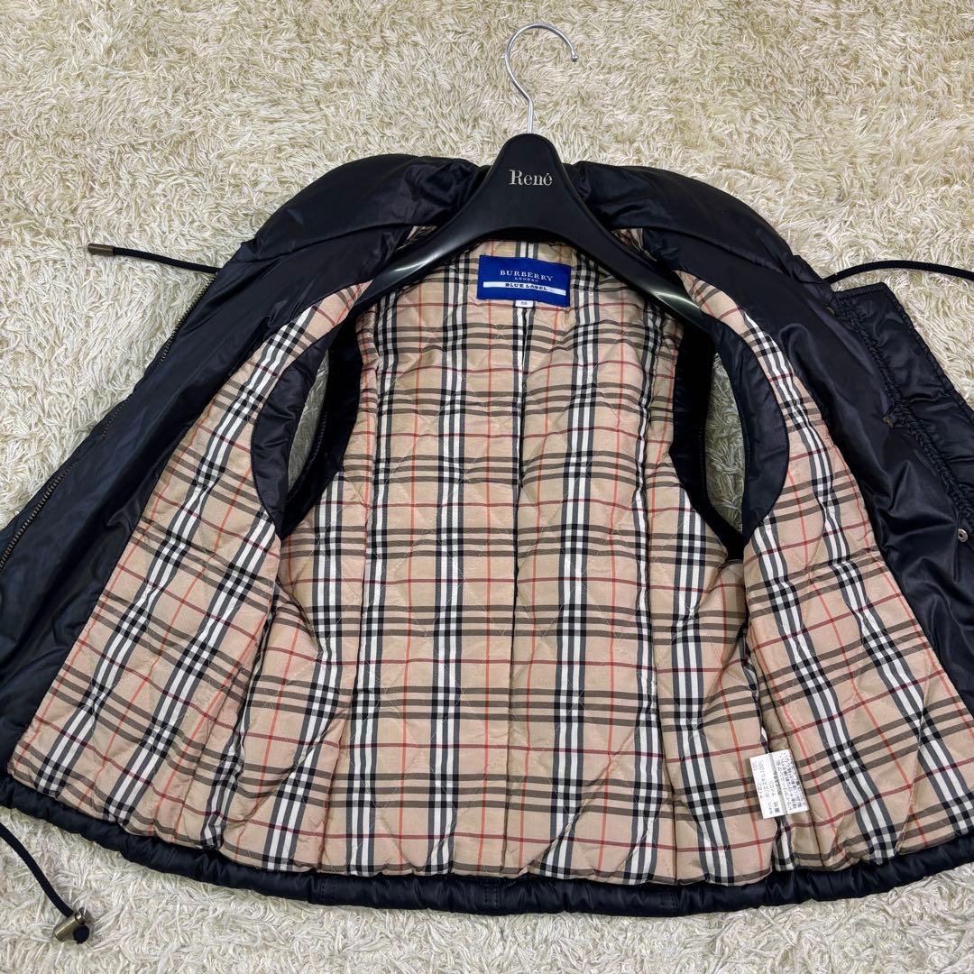 バーバリーロンドン　ブルーレーベル　ホース刺繍　ノバチェック　ジャケット　ベスト