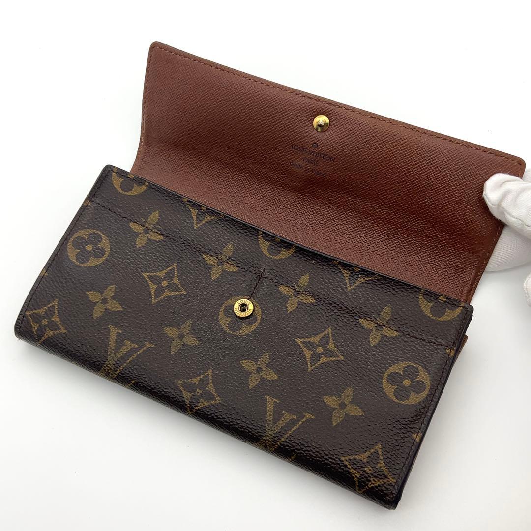 ルイヴィトン モノグラム ポシェットポルトモネクレディ 長財布