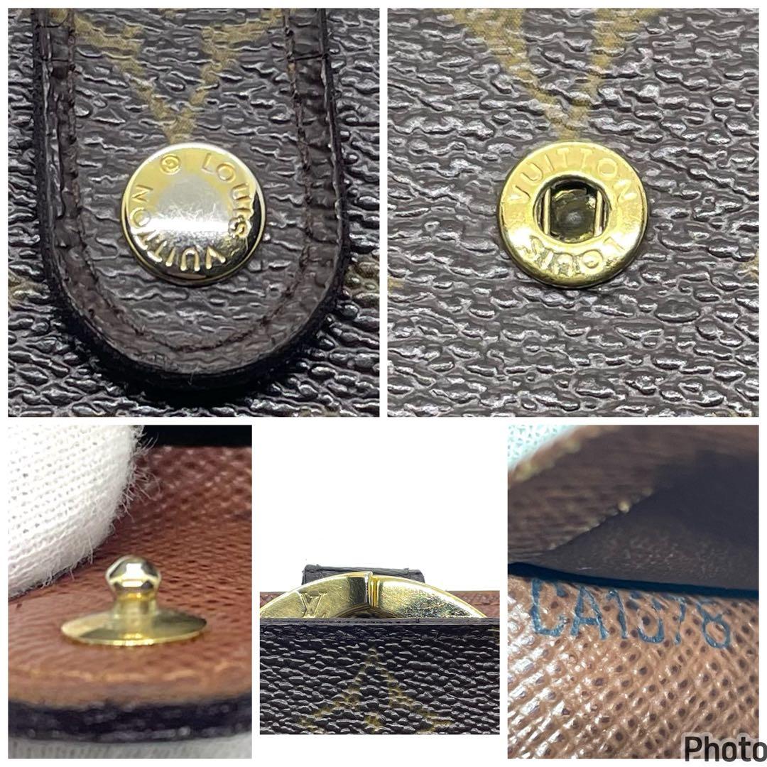 ルイヴィトン モノグラム 新型モデル ポルトモネヴィエノワ がま口財布