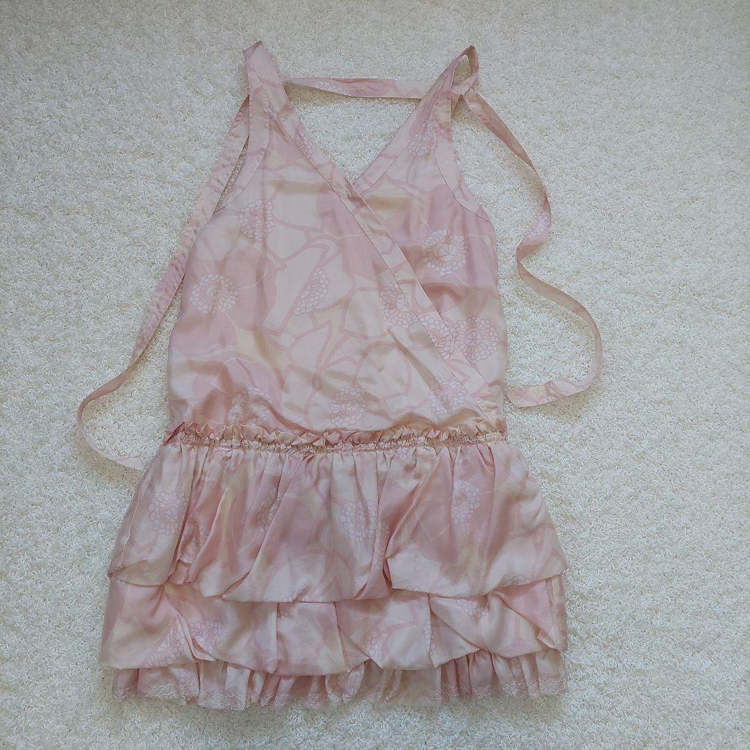 【MARC JACOBS】シルク ラップデザインワンピース