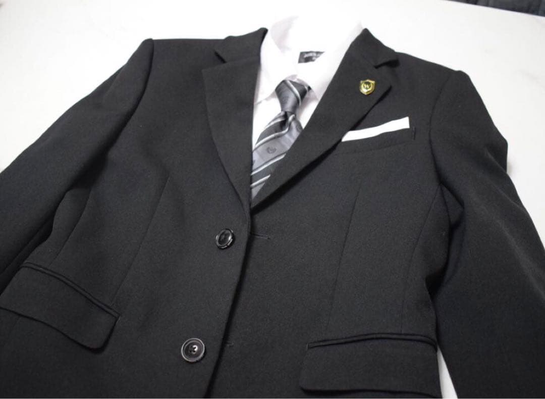 waltz BEAMSDESIGN フォーマルスーツ　卒業　　冠婚葬祭　160黒