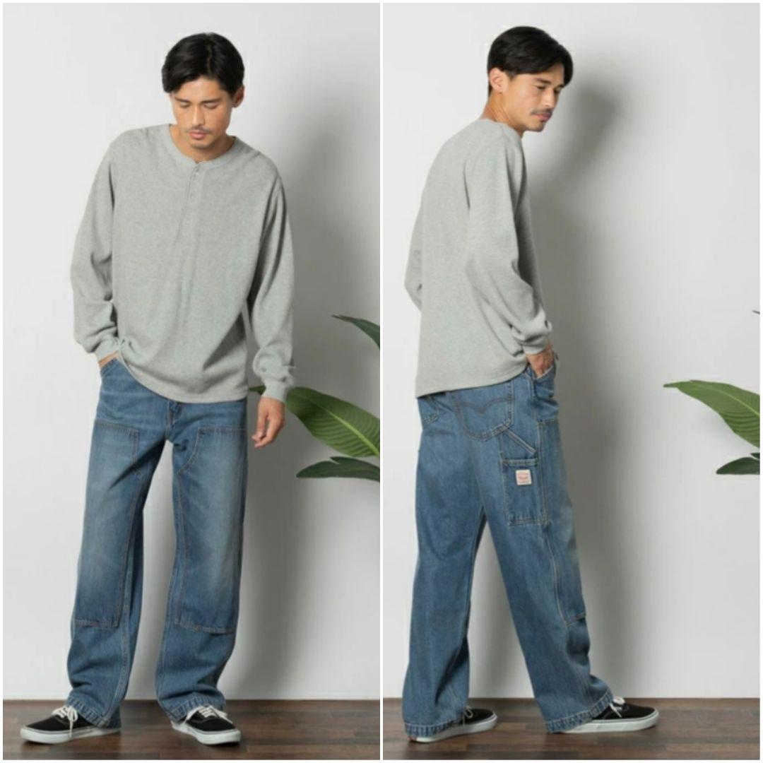 ■LEVI'S WorkWear 568■LOOSE ダブルニー ルーズ W30