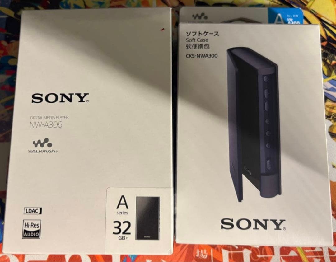 Sony ウォークマン NW-A306 32GB ケース SD256GBセット