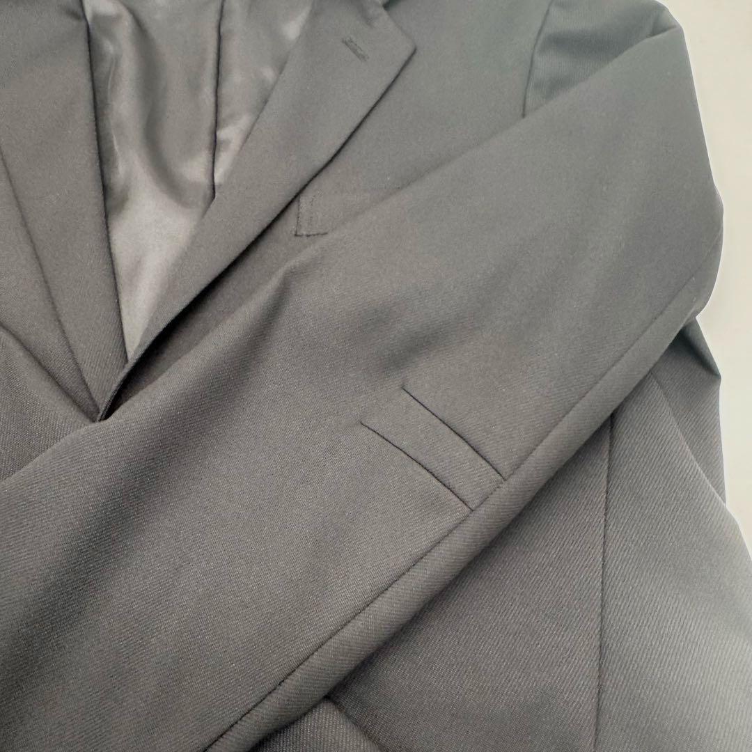 超美品　デサント　ブラック　2B シングル カジュアルセットアップ　メンズ　XL