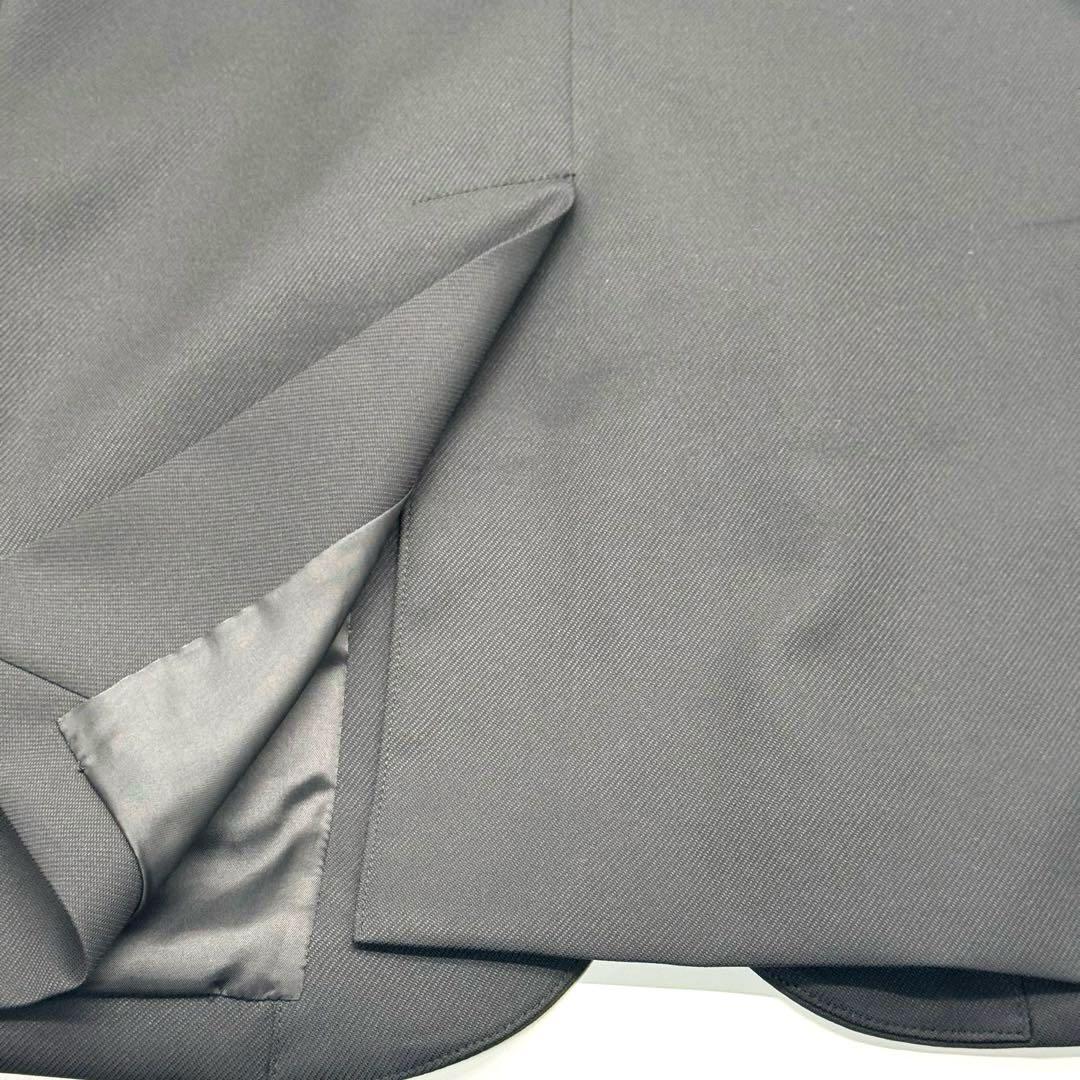 超美品　デサント　ブラック　2B シングル カジュアルセットアップ　メンズ　XL