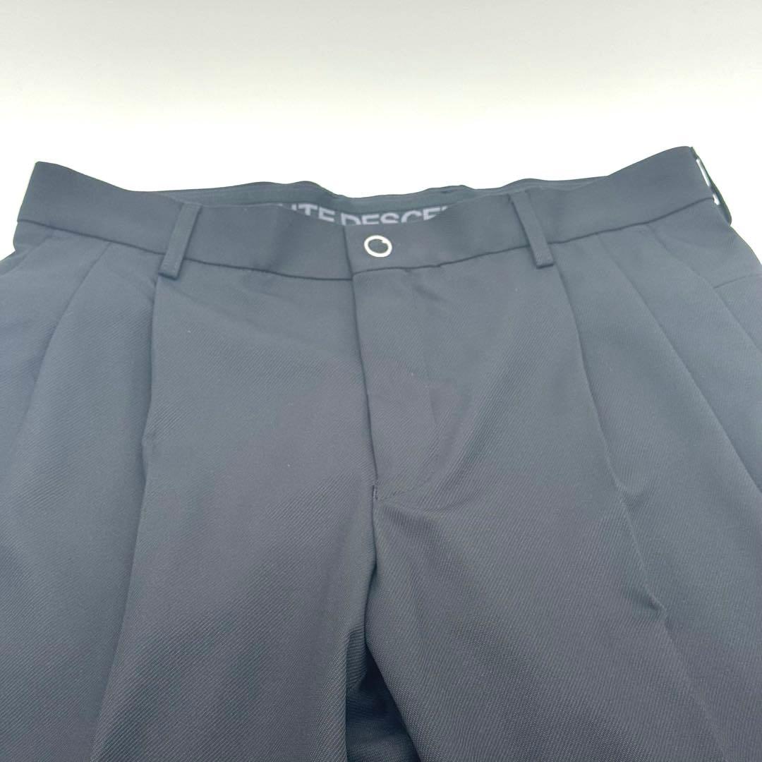 超美品　デサント　ブラック　2B シングル カジュアルセットアップ　メンズ　XL