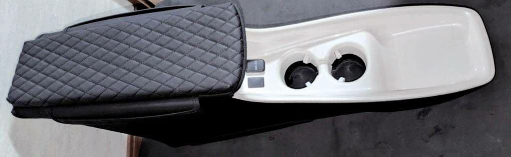 トヨタ 50系 プリウス 純正 センターコンソール☆カバー付☆パールホワイト★