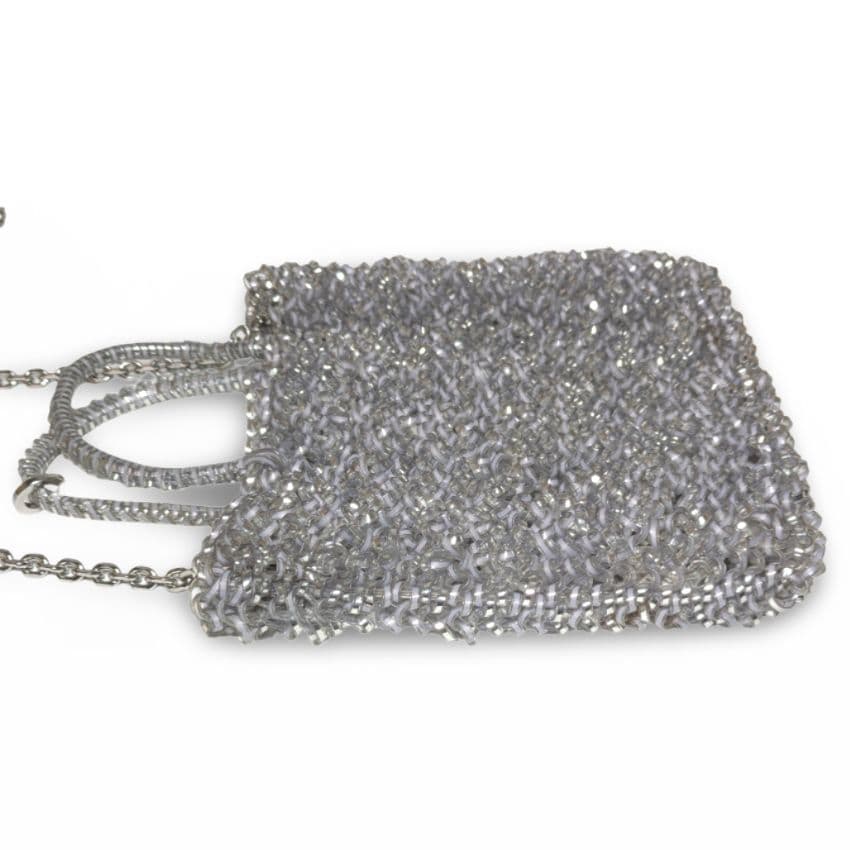 ANTEPRIMA ミニアトゥーラ　ショルダーバッグ　ラベンダーシルバー