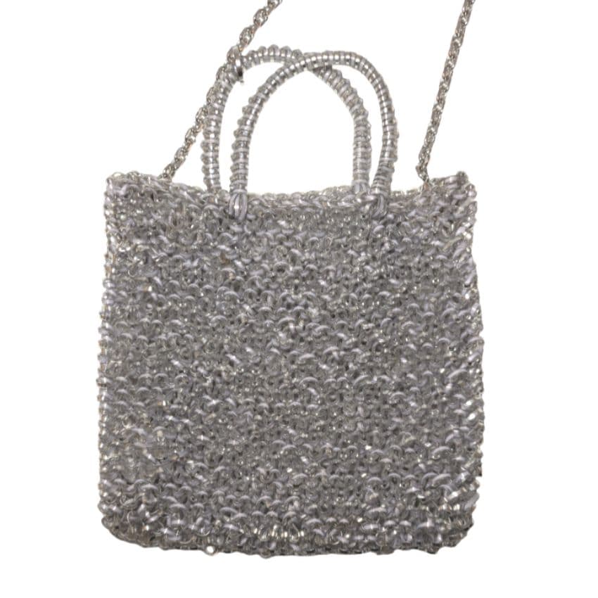 ANTEPRIMA ミニアトゥーラ　ショルダーバッグ　ラベンダーシルバー