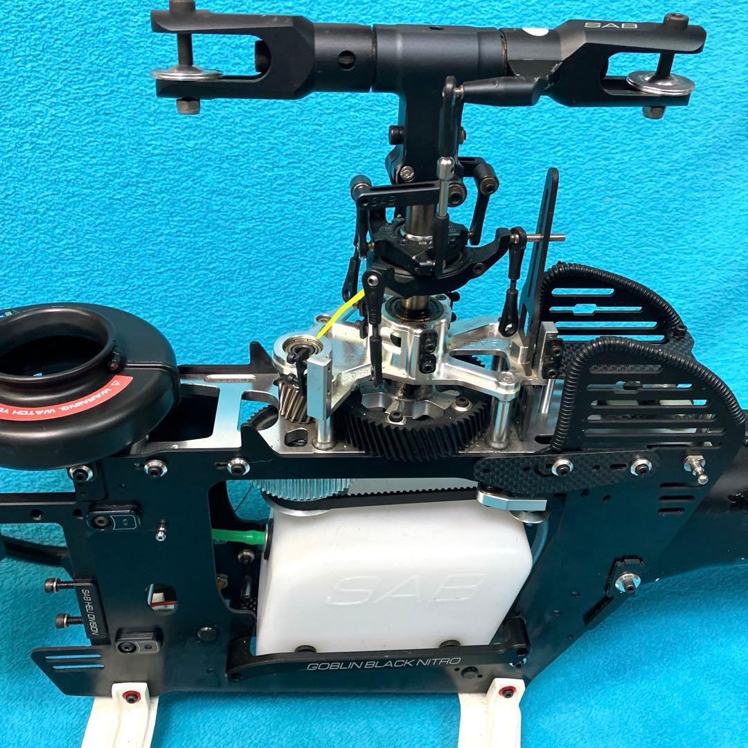 ジャンク品　RCヘリ GOBLIN ニトロ スポーツSG710 機体のみ