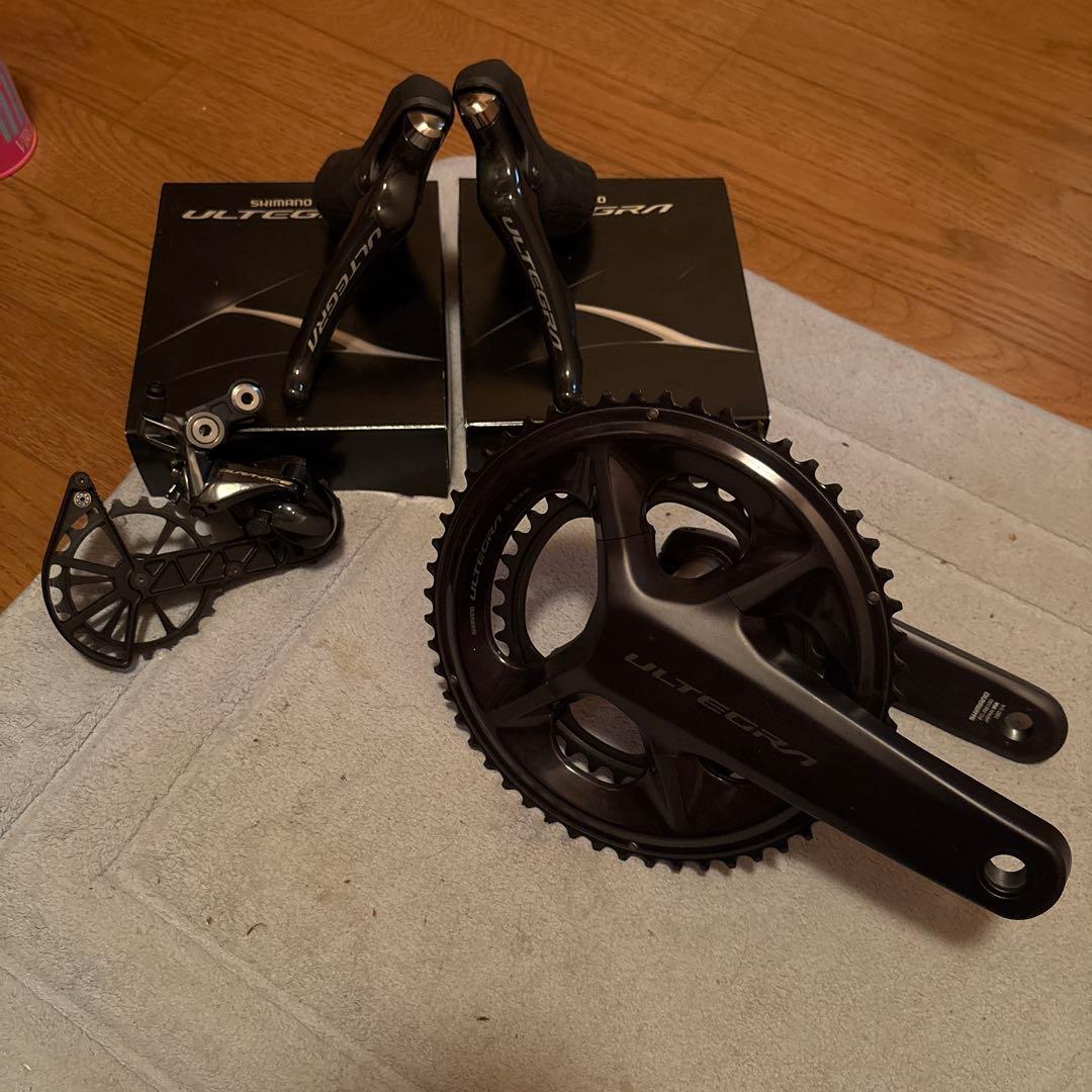 SHIMANO ULTEGRA デュラエース　クランクRD、STIレバーセット