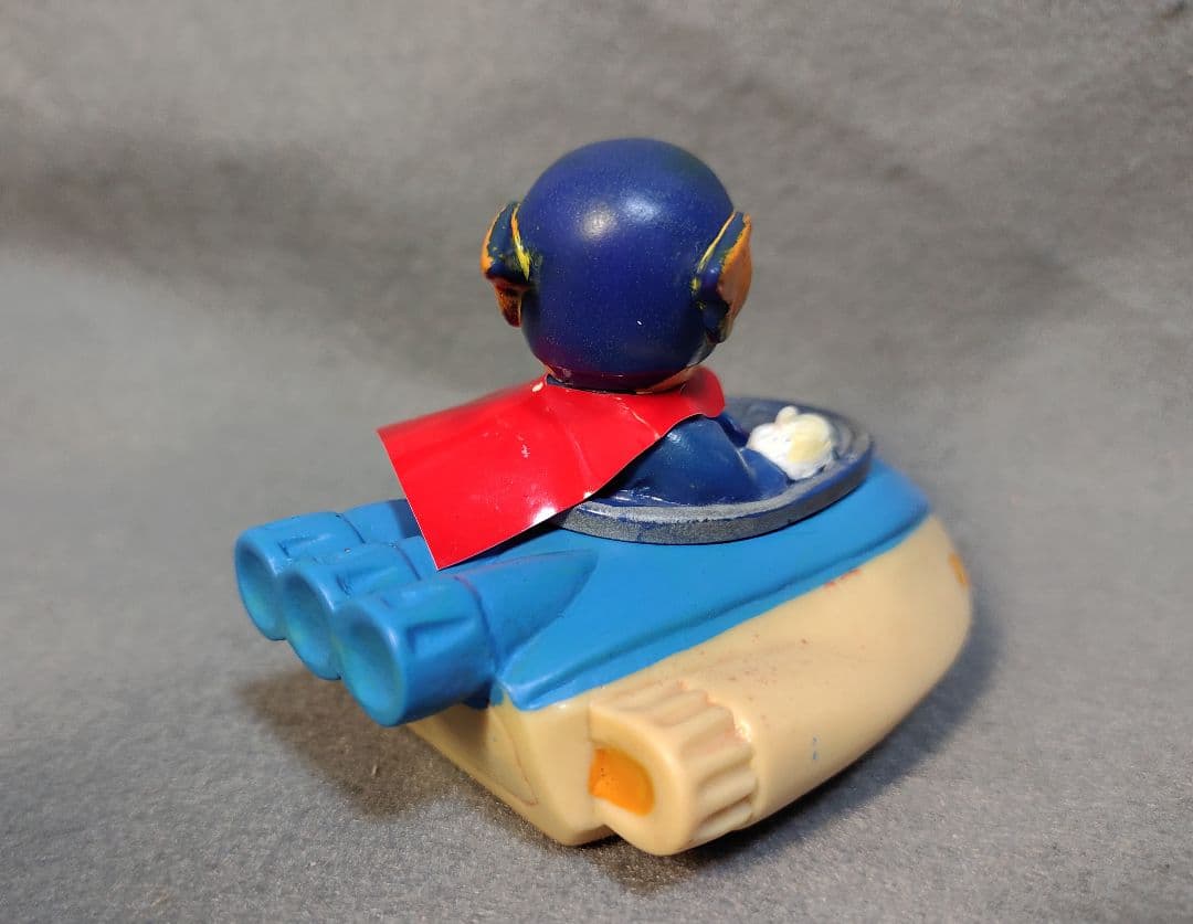 昭和レトロ 当時物 パーマン UFO 宇宙船 ソフビ貯金箱 パチ無版権カスタム